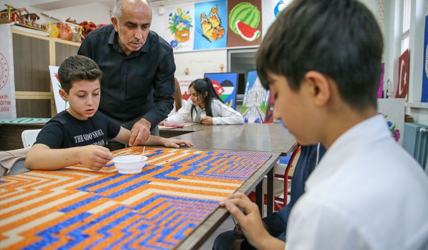 Diyarbakırlı öğrenciler hünerlerini sergiliyor