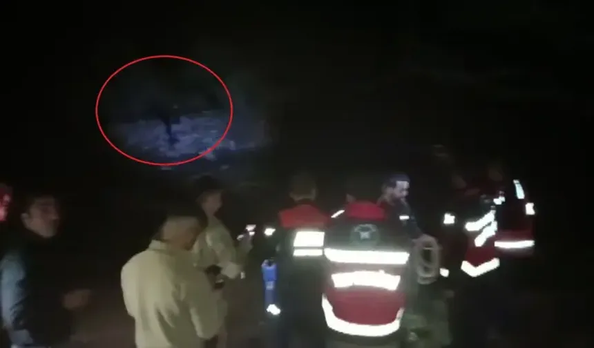 Diyarbakır’da ışkın toplayan adam çayda mahsur kaldı