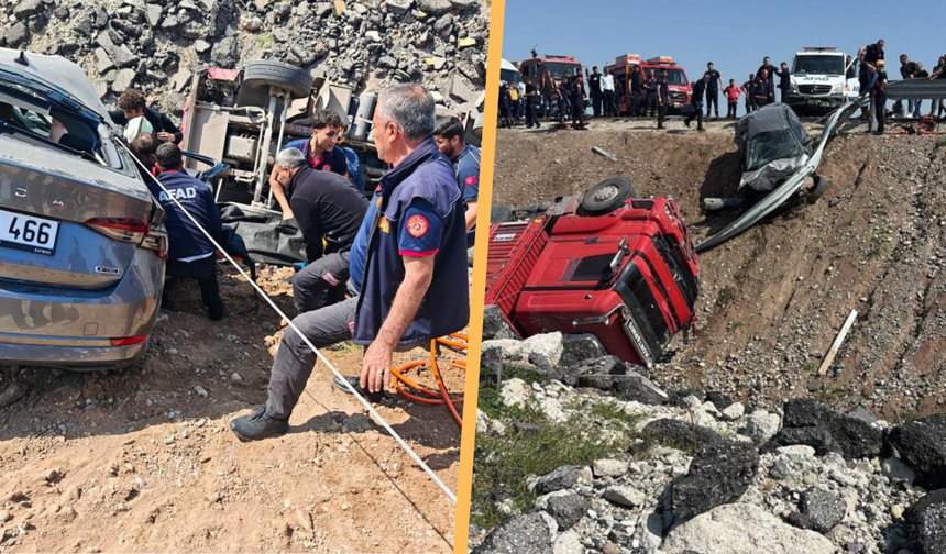 Batman-Diyarbakır karayolunda kaza: Ölü ve yaralılar var