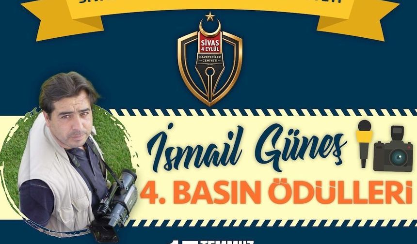 Gazeteci İsmail Güneş’in adı basın ödülleriyle yaşatılacak