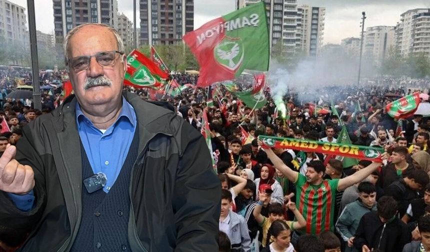 Amedspor kutlamasında ölümden döndü