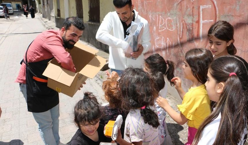 Diyarbakır’da yürek ısıtan hikaye