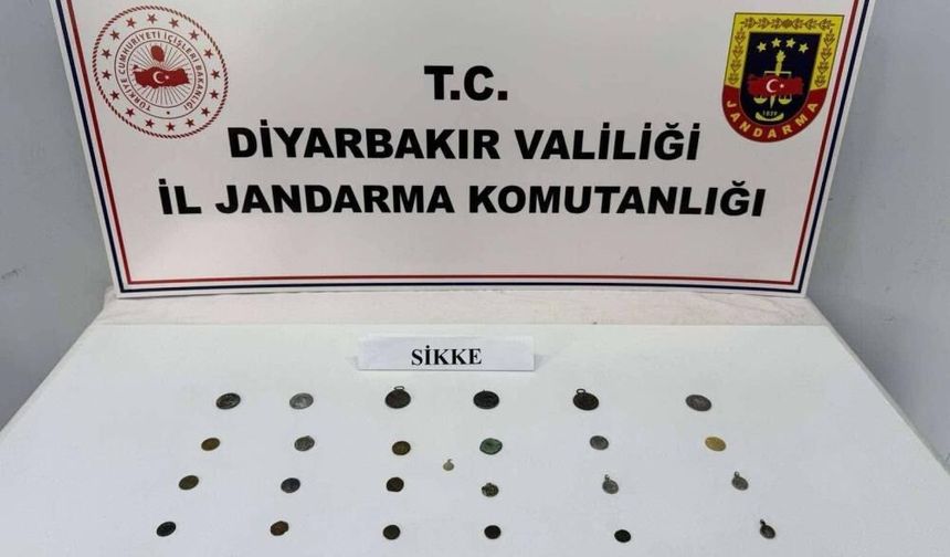 Diyarbakır’da tarihi eser kaçakçılığı operasyonu