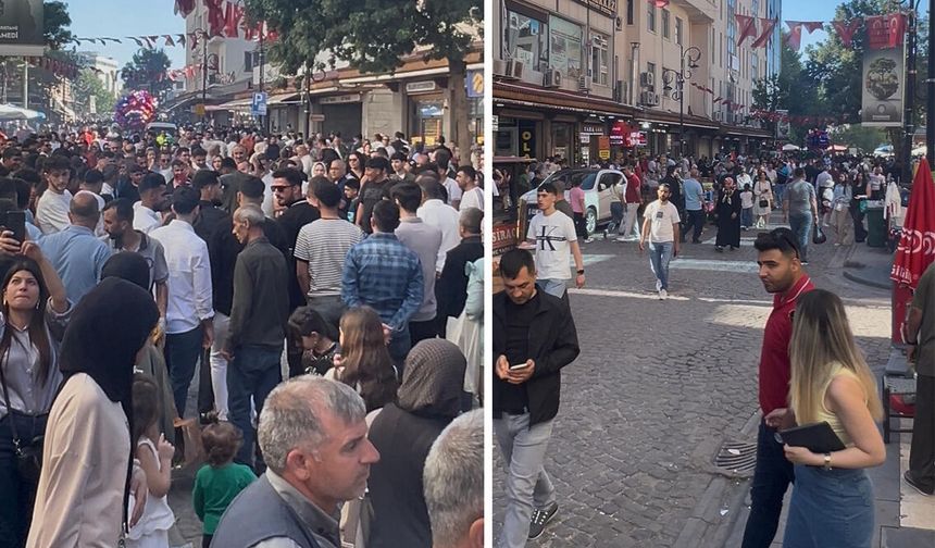 Diyarbakır’da turist akını Sur’u doldurdu Tarihi mekânlarda adım atacak yer kalmadı