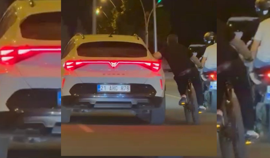 Diyarbakır’da yolda görenleri hayrete düşüren görüntü