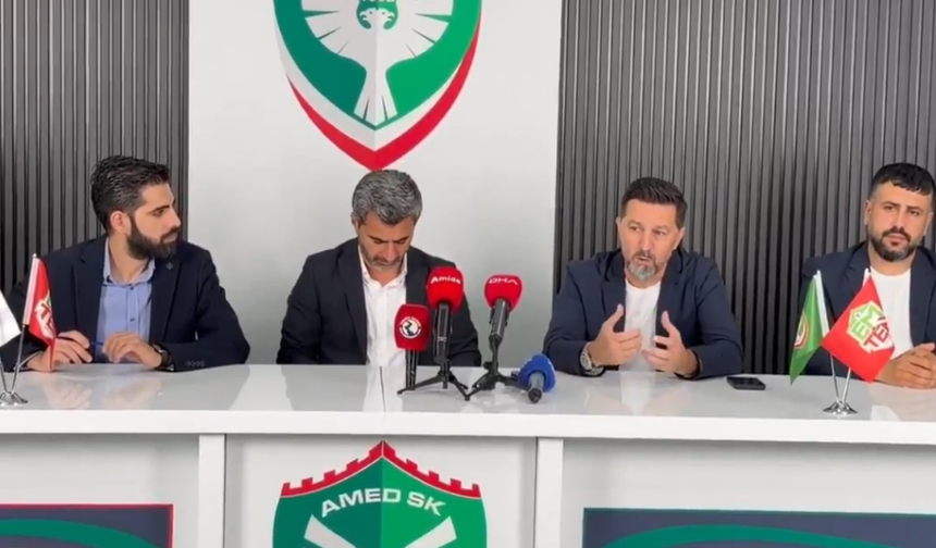 Amedspor'da teknik direktör belli oldu