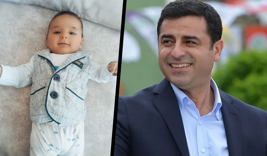 Demirtaş'tan kendisine ismi verilen bebeğe mesaj