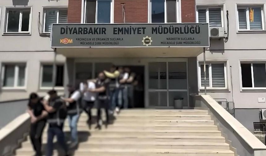 Diyarbakır'da organize suç örgütü çökertildi! 40 gözaltı