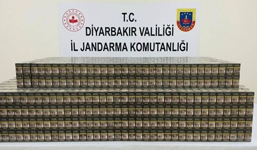 Diyarbakır’da kaçakçılık operasyonu