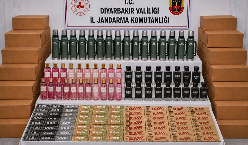 Diyarbakır’da kaçakçılığa ağır darbe