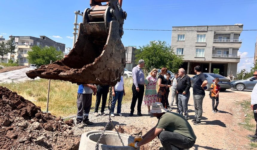 Diyarbakır’da 50 yıllık altyapı sorununa neşter