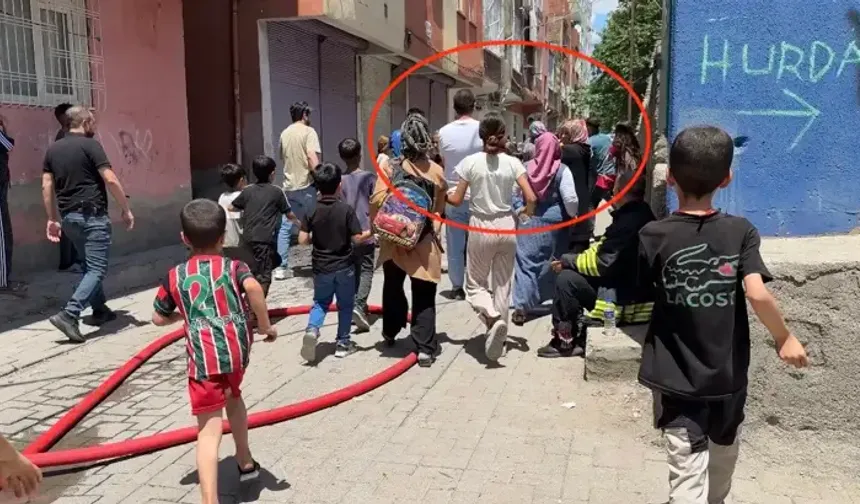 Diyarbakır'da komşular arasında arbede
