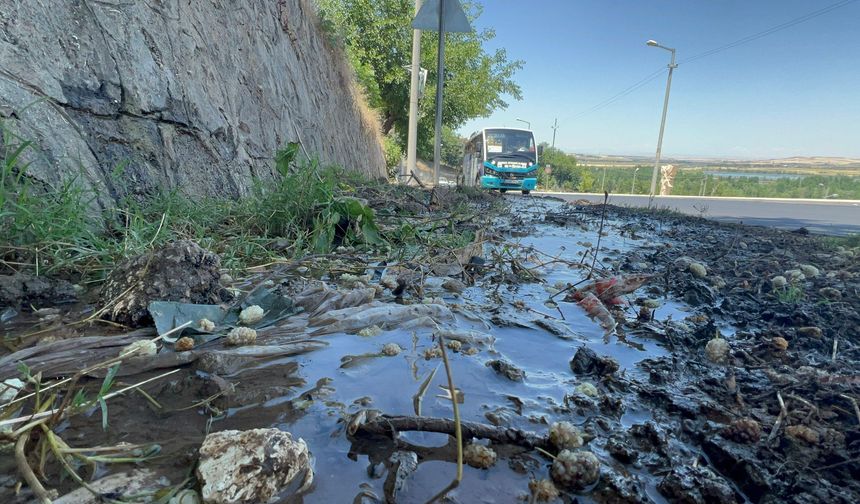 Diyarbakır’da mahallelinin isyanı!  Park çöktü, lağım taştı, çocuklar tehlikeyle baş başa