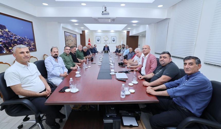 GGF heyetini ağırlayan Akkoyun: Tüm enerjimizi Mardin için harcıyoruz