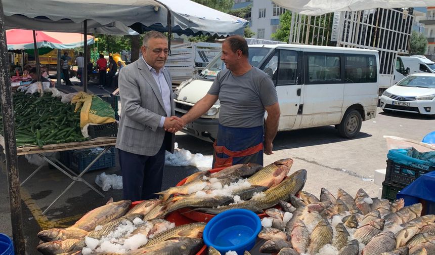 Tanrıkulu’ndan Diyarbakır pazarında dikkat çeken çıkış