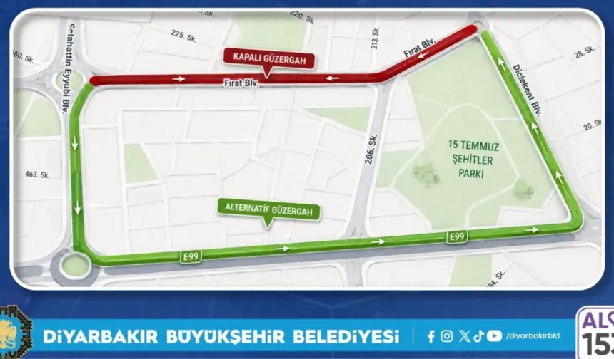 Diyarbakır’da sürücülere kritik uyarı