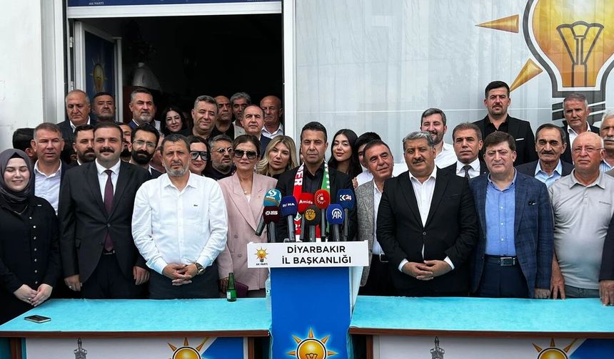 AK Parti Diyarbakır İl Başkanı Sümer'den ilk mesaj