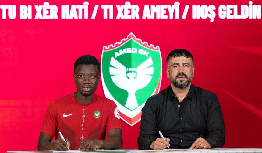 Amedspor'dan sağ beke Amadou Cisse takviyesi