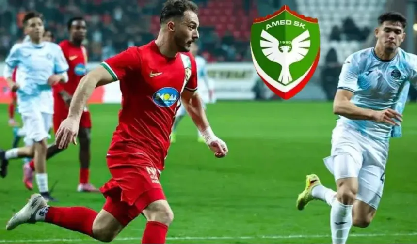 Amedspor'da revizyon başladı: Üç futbolcuyla yollar ayrıldı