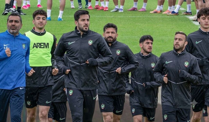 Amedspor'un kamp programında ilk maç belli oldu