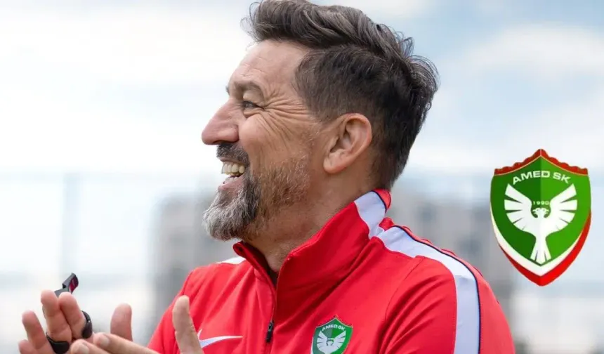 Amedspor'da teknik direktörü Hasi'den taraftara mesaj