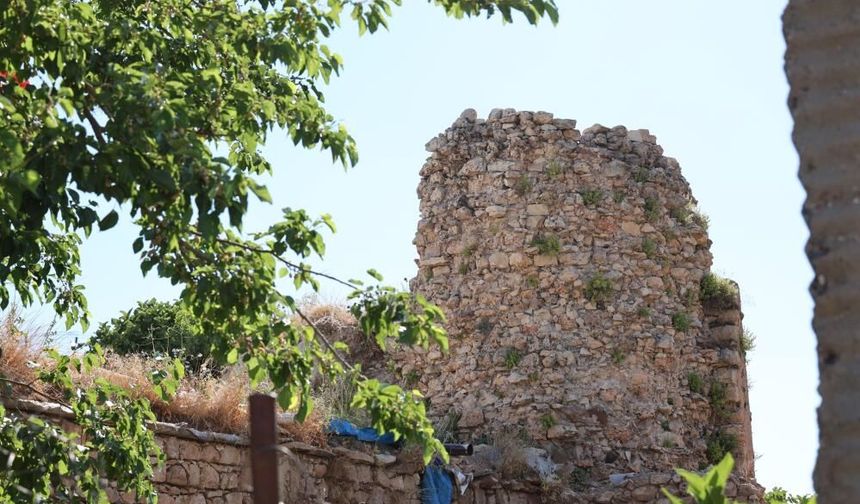 Diyarbakır'ın asırlık Boşat Kalesi tarihe tanıklık ediyor
