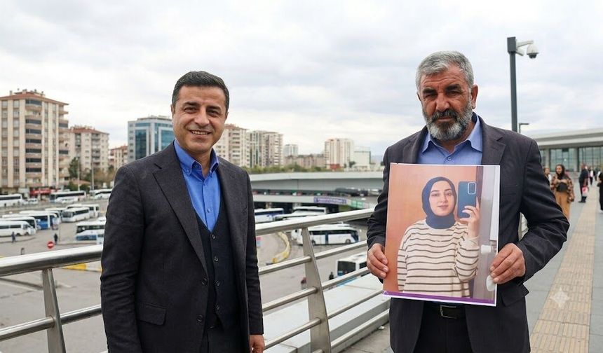 Selahattin Demirtaş, Rojin Kabaiş'in ailesiyle görüşecek