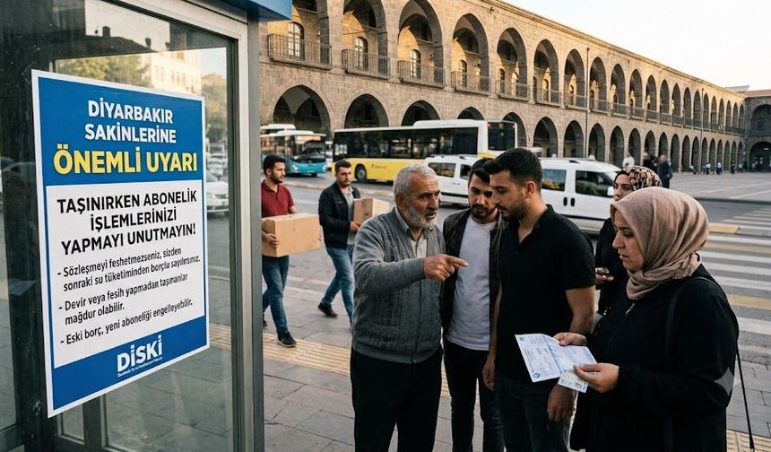 Diyarbakır'da yüzbinlerce kişiyi ilgilendiriyor; Bu işlemi yapmayan borçlu sayılacak