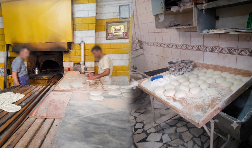 Diyarbakır taş fırının arka yüzü