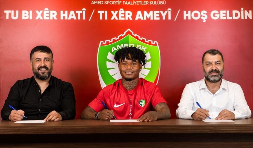 Amedspor’dan golcü takviyesi: Gift Orban Diyarbakır’da
