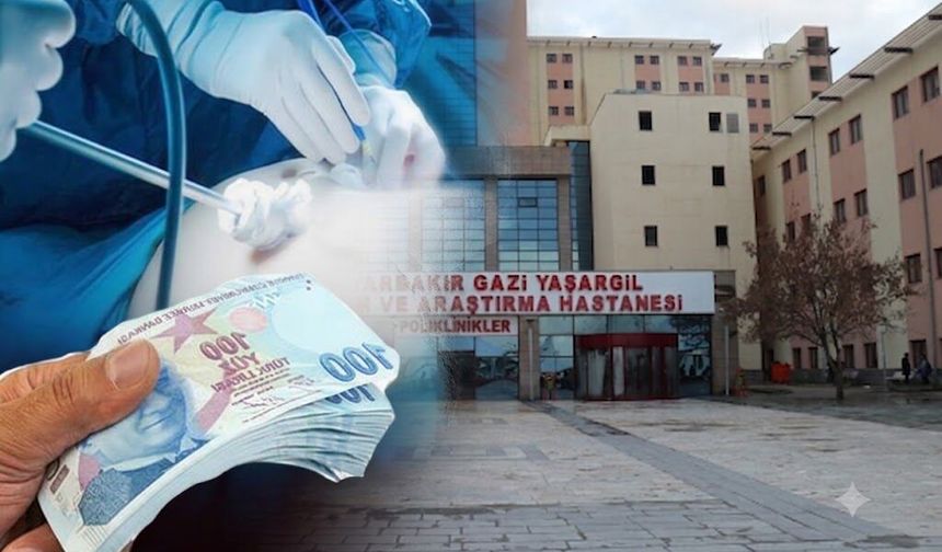 Diyarbakır'da hastanede "Bıçak Parası" iddiası: doktor ve hemşireye suçüstü