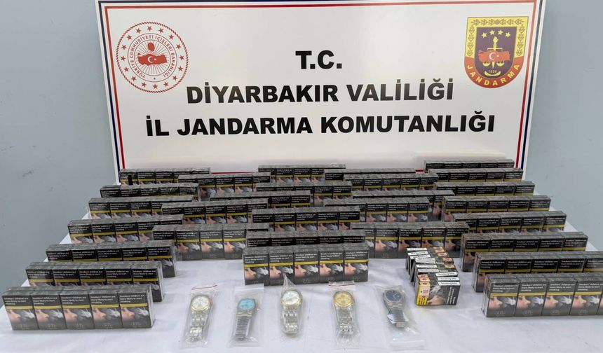 Diyarbakır'da kaçakçılık operasyonları