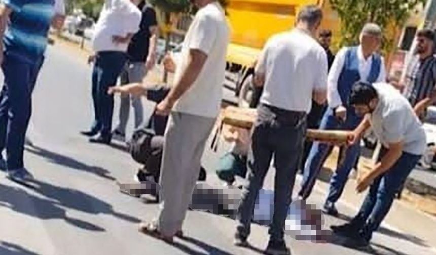 Diyarbakır’da kamyonun çarptığı yaşlı adamın feci ölümü