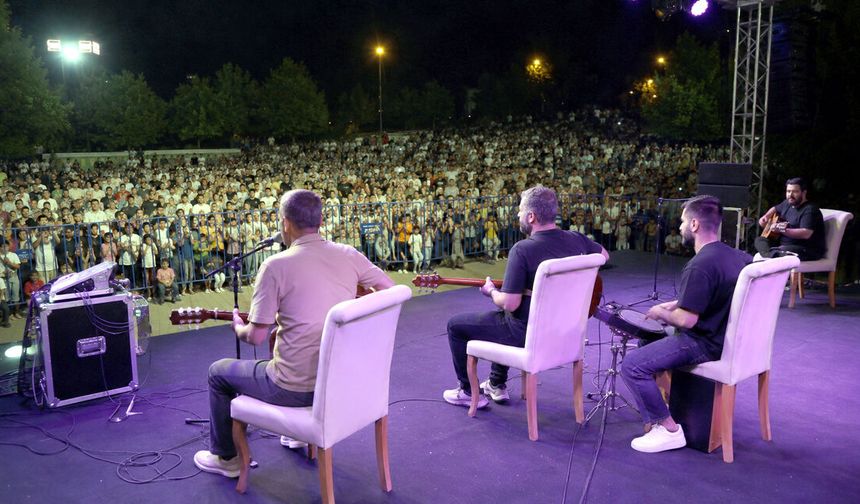 Diyarbakır Çınar'da vatandaşlara unutulmaz bir gece