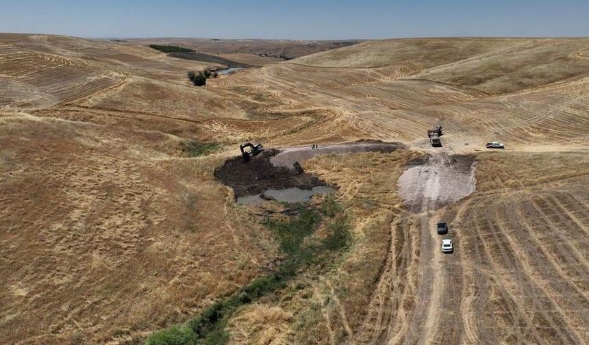 Diyarbakır'da kuraklığa karşı 47 gölette çalışma
