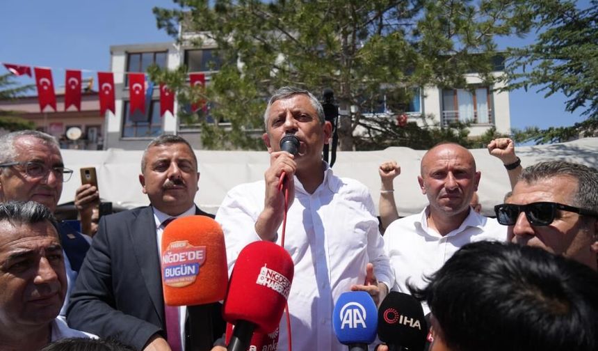 Özgür Özel: “Yola devam” dedi