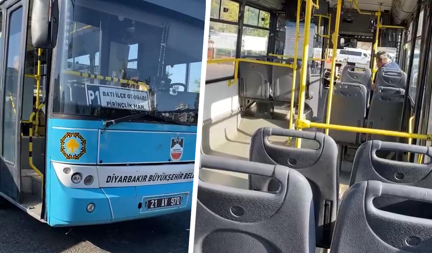 Diyarbakır’da her gün aynı çile: P1 Pirinçlik otobüsleri yolda kalıyor