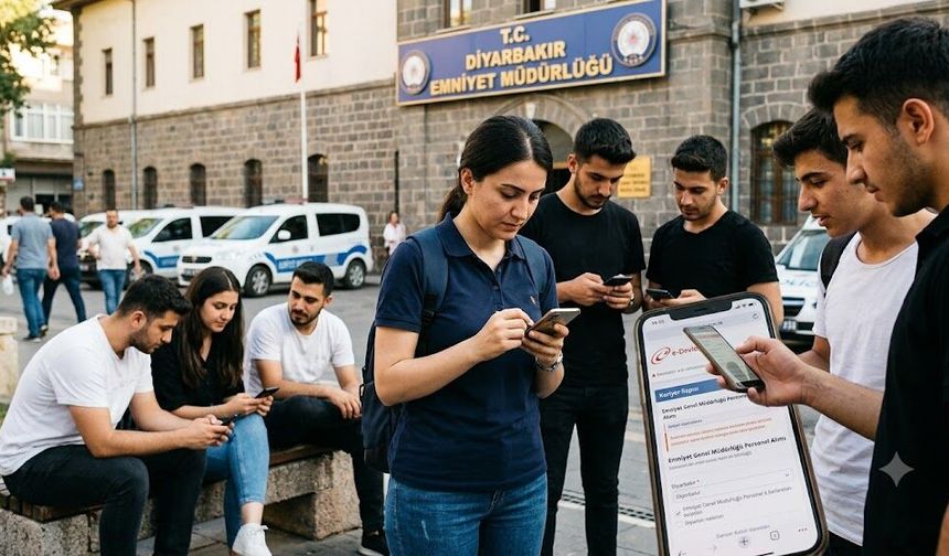 Emniyet Genel Müdürlüğü Diyarbakır'da çok sayıda personel alacak; İşte başvuru şartları