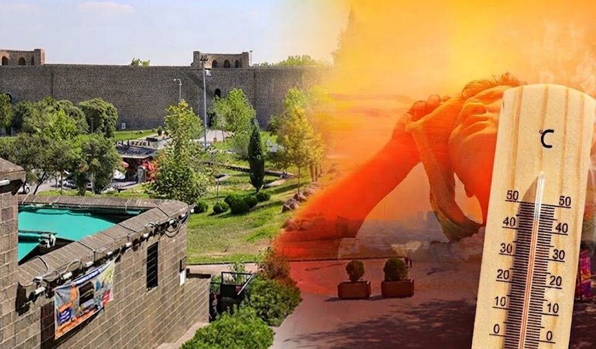 Meteoroloji uyardı: Diyarbakır'da serinleme bekleyenlere kötü haber