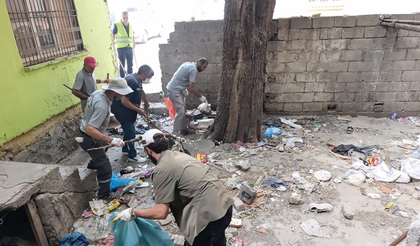 Diyarbakır'da Kaynartepe'nin çevre sorunlarına ilk müdahale