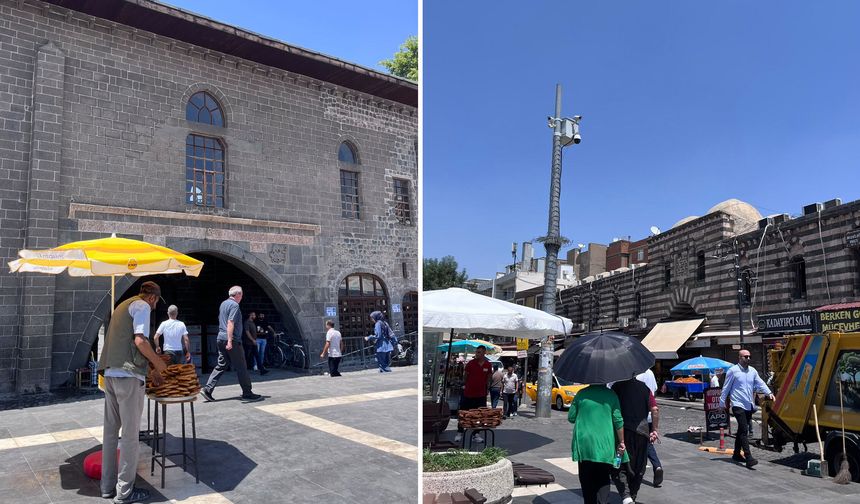 Diyarbakır Ulu Cami Meydanı'nın 15 dakikalık röntgeni