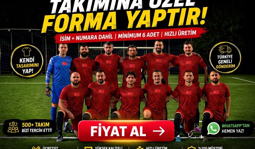 3D Forma Tasarlama Aracı ile Kendi Takım Formanızı Profesyonelce Tasarlayın