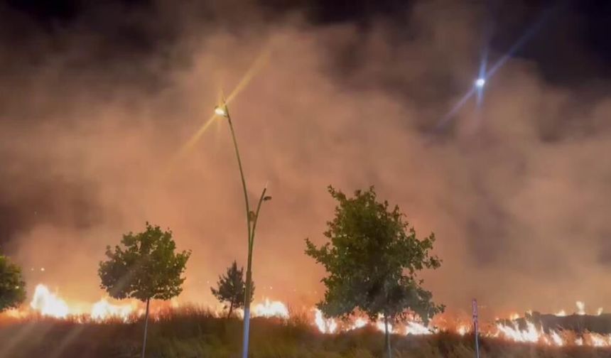 Diyarbakır'da korkutan yangın