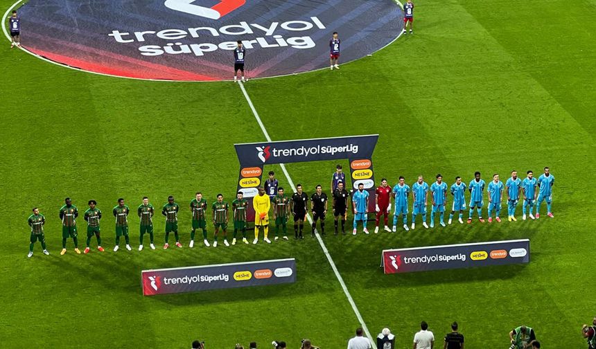 Amedspor maçında erken gelen gol el nedeniyle iptal edildi