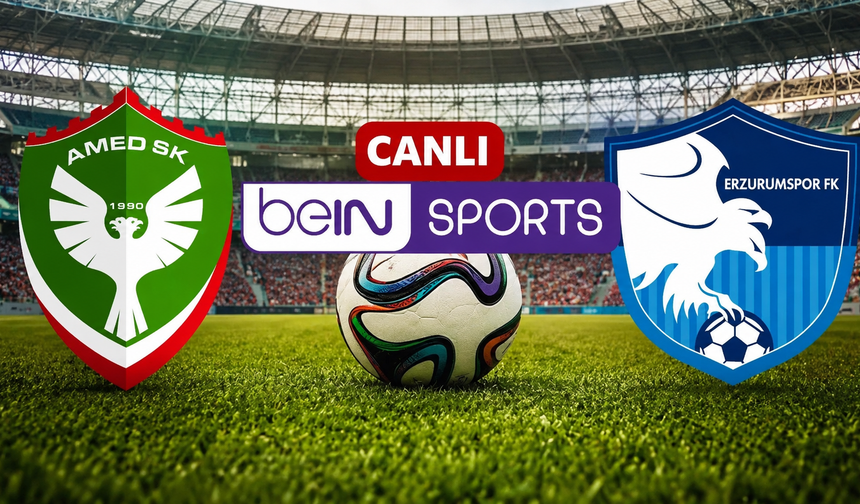 Amedspor-Erzurumspor maçının canlı yayın kanalı belli oldu