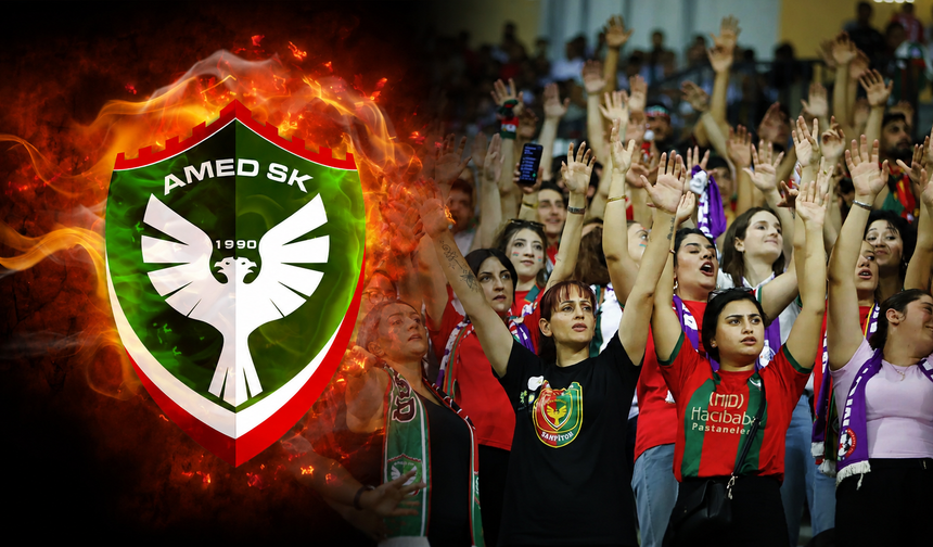Amedspor taraftarı farkını ortaya koydu: Fenerbahçe’yi geride bıraktı