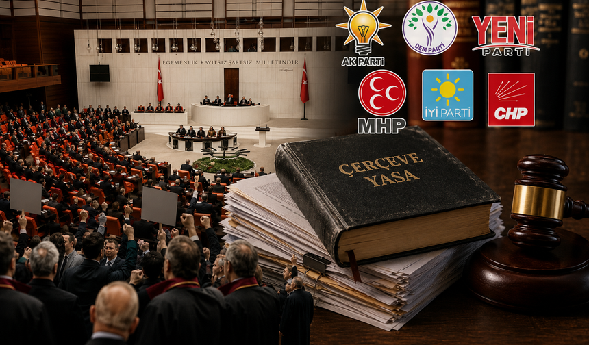 Çerçeve yasa Meclis’ten geçti: Partilerin oy dağılımı belli oldu