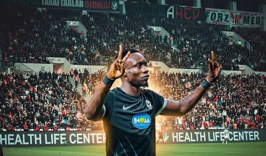 Amedspor'lu Diagne'den Kürtçe mesaj: Ez jî we hez dikim