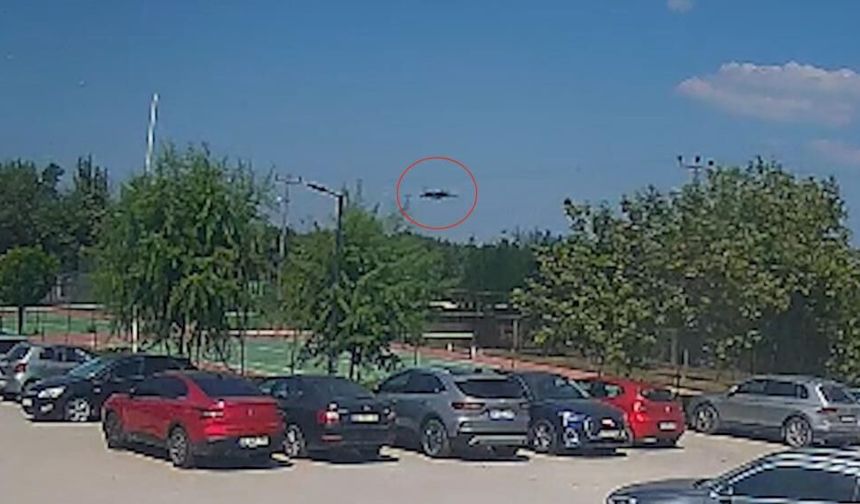 Yalova'da F-16 uçağı düştü