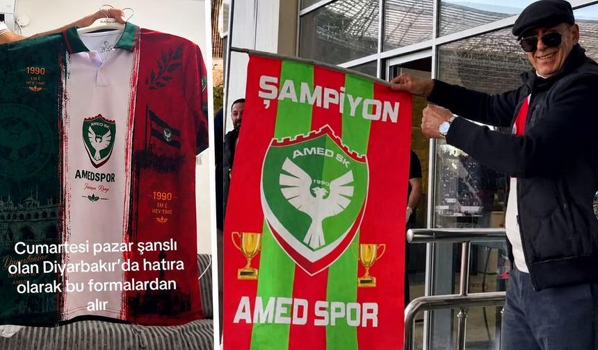 Trabzon’dan Diyarbakır’a geliyor! Eşref Saral’dan Amedspor için 1.500 formalık sürpriz